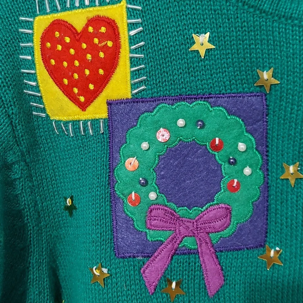 Jason Maxwell Christmas sweater size small (InvW099) - Picture 5 of 10